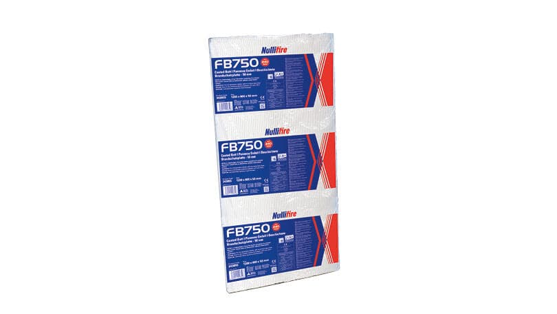 Nullifire FB750 Intubatt – Lightweight Fire Barrier Board with Optifire™ Coating
