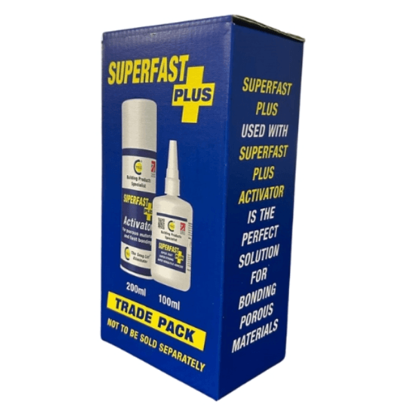CT1 Superfast Plus Glue & Activator Kit (Trade Pack)