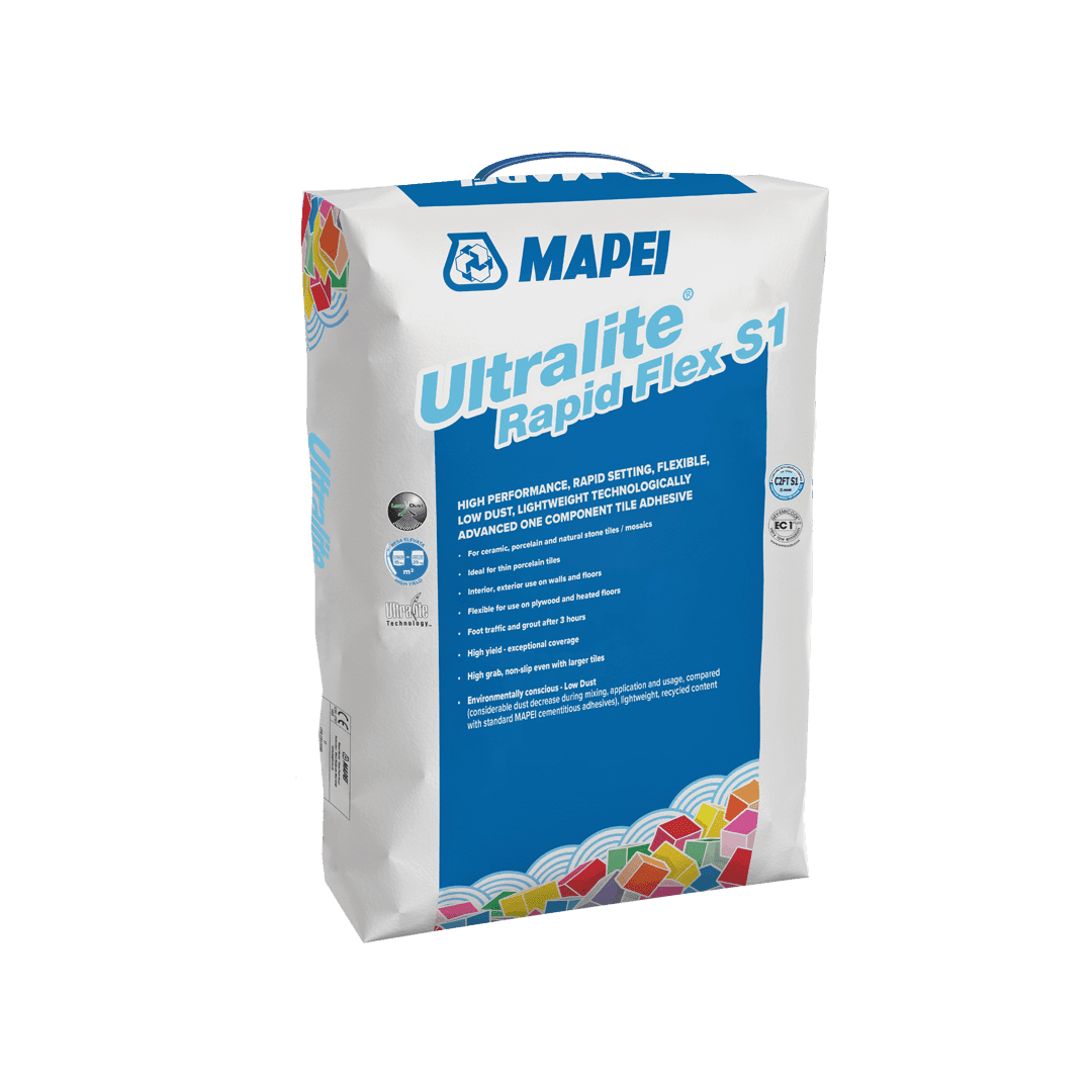 Mapei Ultralite Rapid Flex S1 Tile Adhesive 15KG