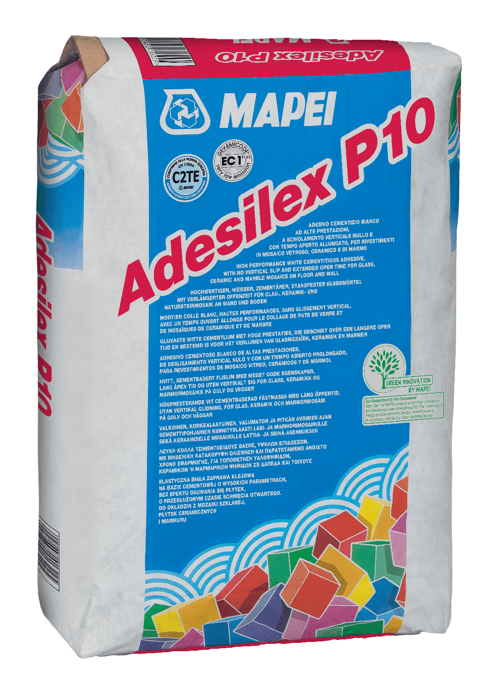 Mapei Adesilex P10 White Tile Adhesive 25kg