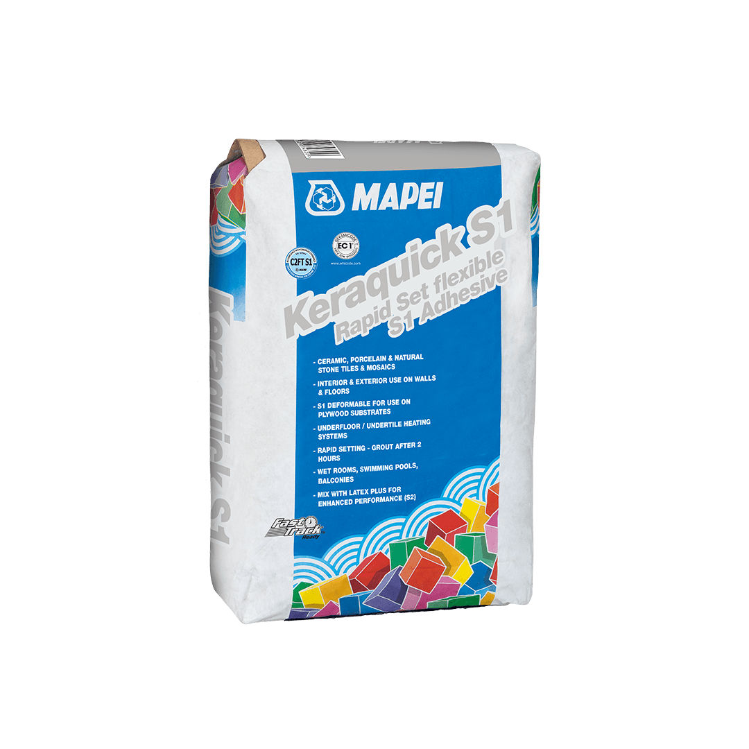 Mapei Keraquick S1 White Rapid Set Flexible Adhesive
