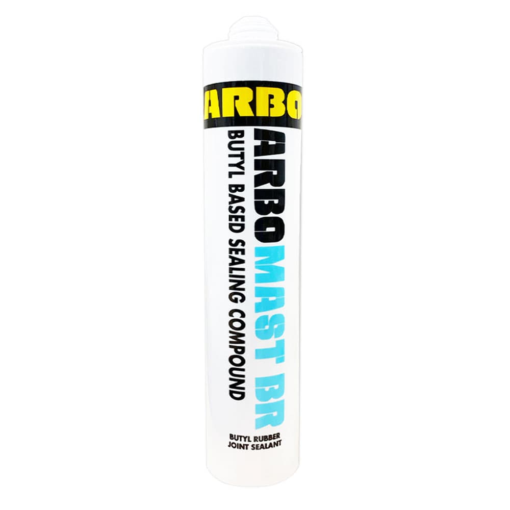 ARBOMAST BR Butyl Rubber Sealant 380 ml Cartridge - Grey