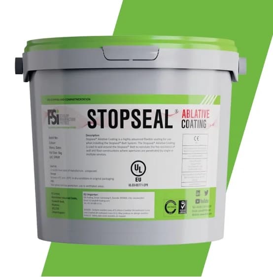 Stopseal® Ablative Spray Grade Coating 5kg Pail - White